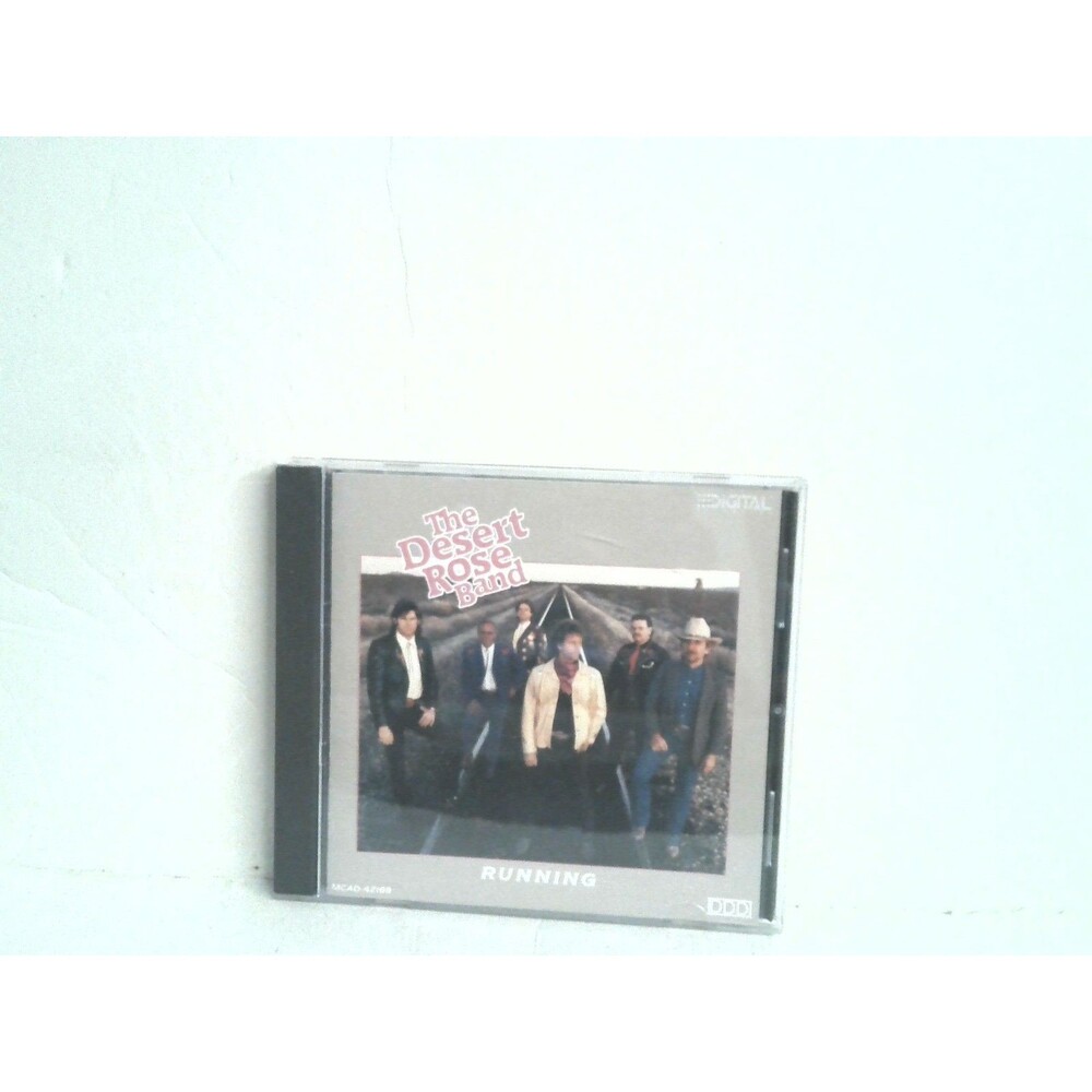The Desert RoseBand Running CD 1988 Curb Records OOP